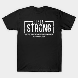 Religious Christian Jesus Strong T-Shirt